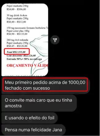 Depoimento aluna 5