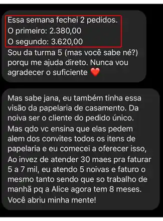 Depoimento aluna 4